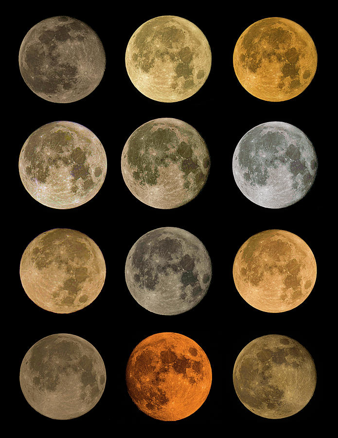 Moons Collage 22 Photograph by Robert Klopp - Fine Art America