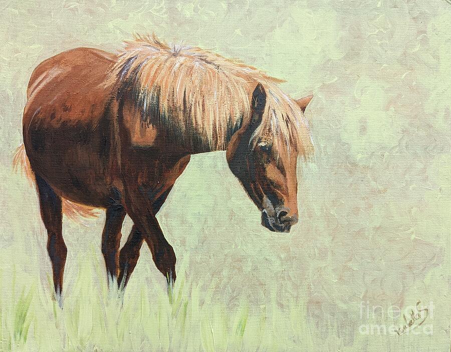 Moonshadow Forever Free Painting by Call Me Abbie - Abbie Shores Moonshadow Forever Free Painting by Call Me Abbie - Abbie Shores