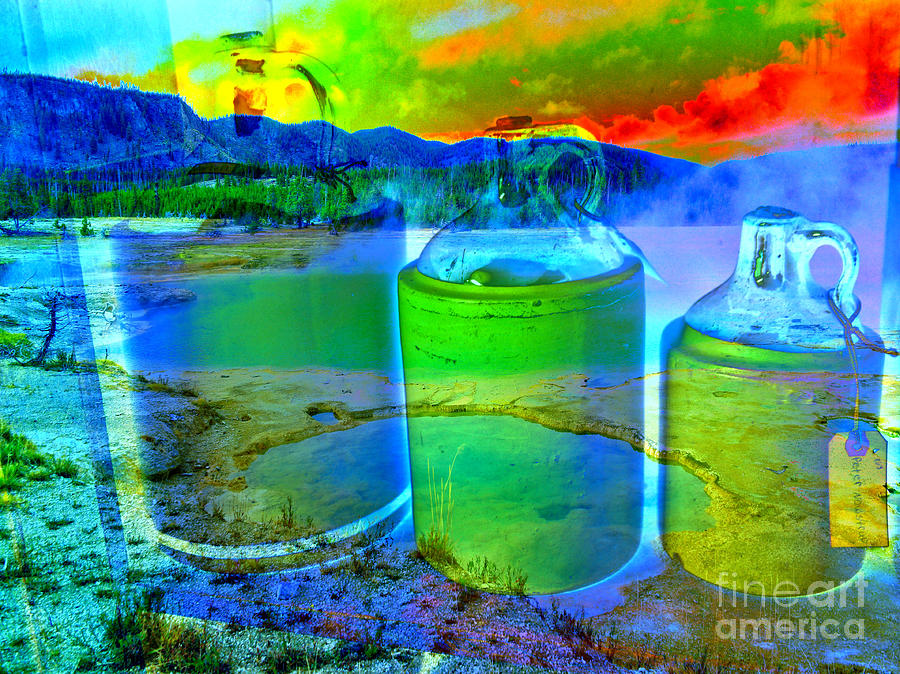 Moonshine In The Mountains Photograph