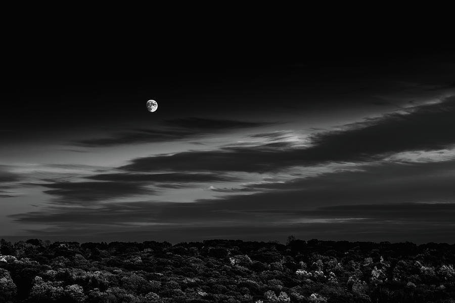 Moonswept in Monochrome Photograph by Rich Kovach