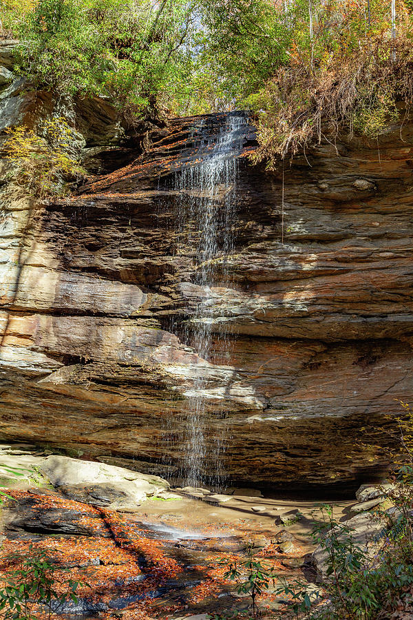 Moore Cove Falls 3 Photograph by Cindy Robinson - Fine Art America