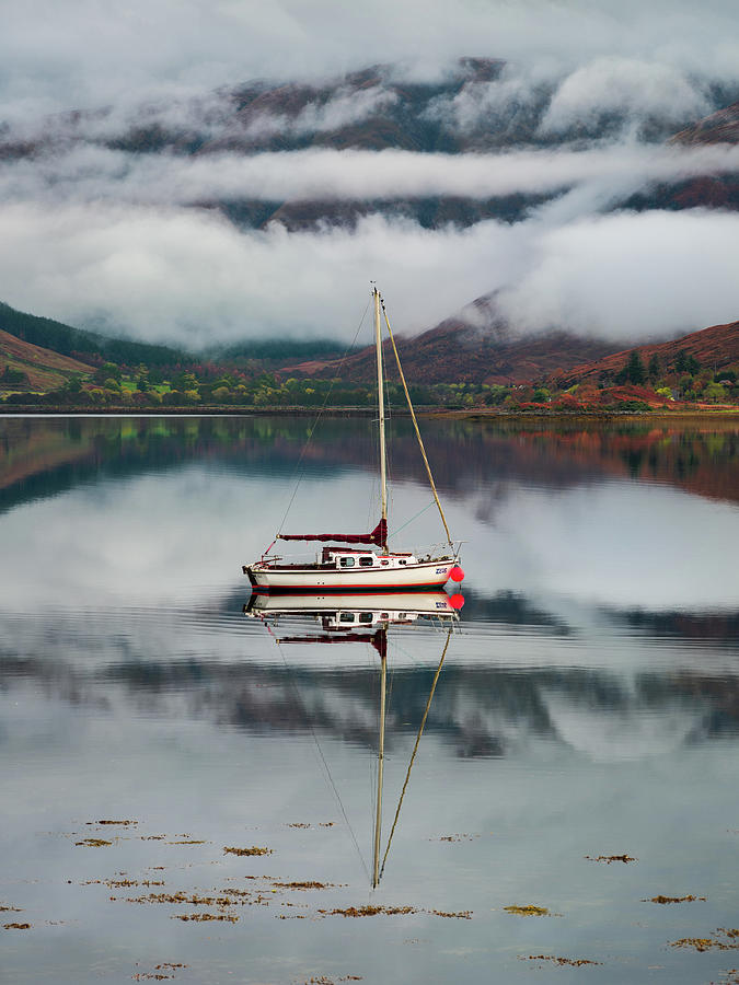 Moored On Loch Duich Photograph