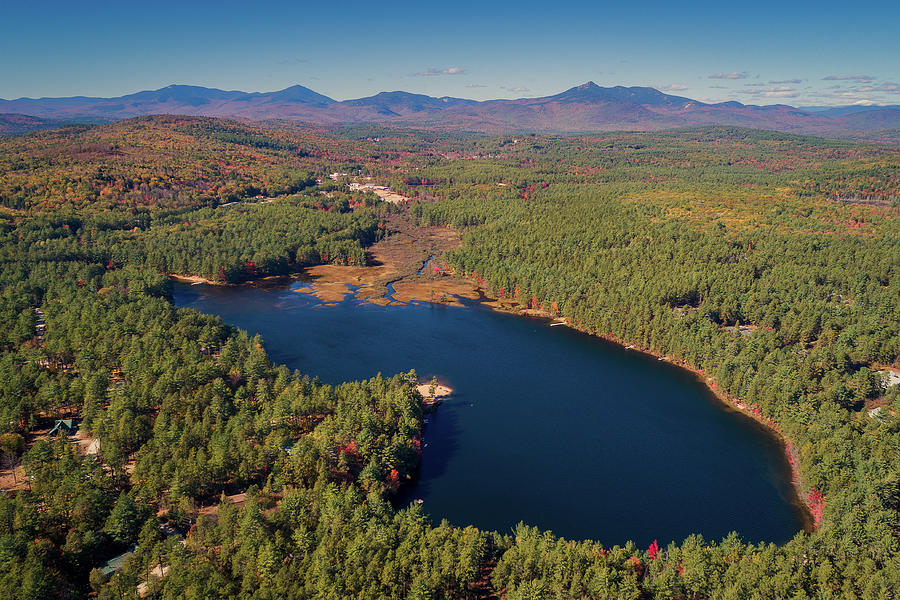 Moores Pond - Tamworth, New Hampshire Photograph by John Rowe