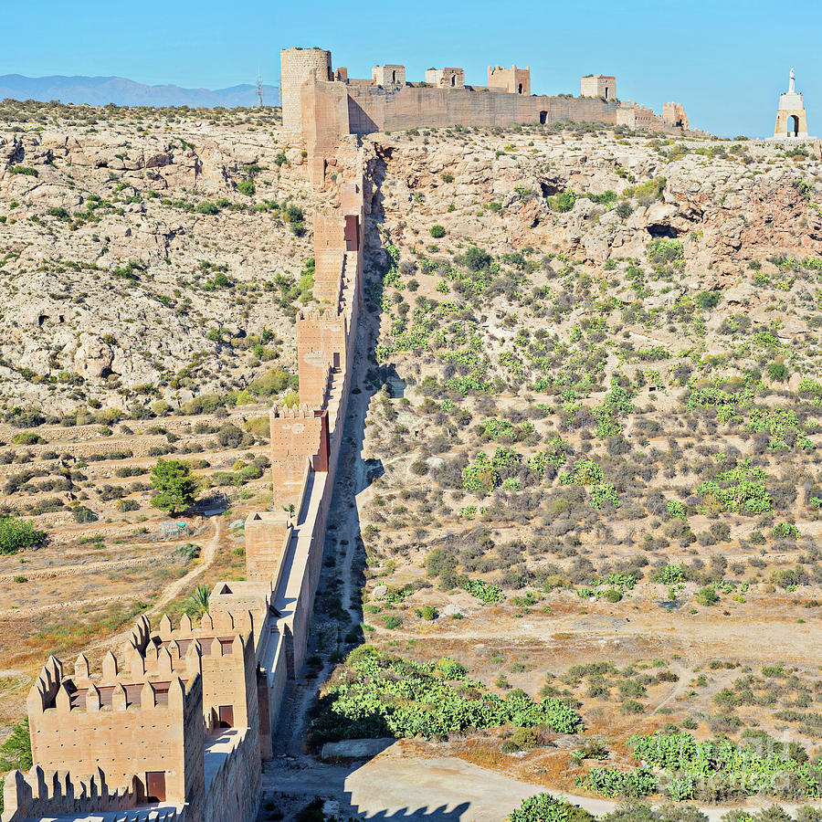 Moorish Castle, Almeria, Andalusia, Spain Photograph