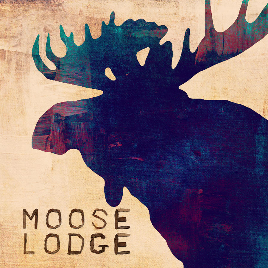 Moose Lodge in Color Digital Art by Brandi Fitzgerald - Fine Art America