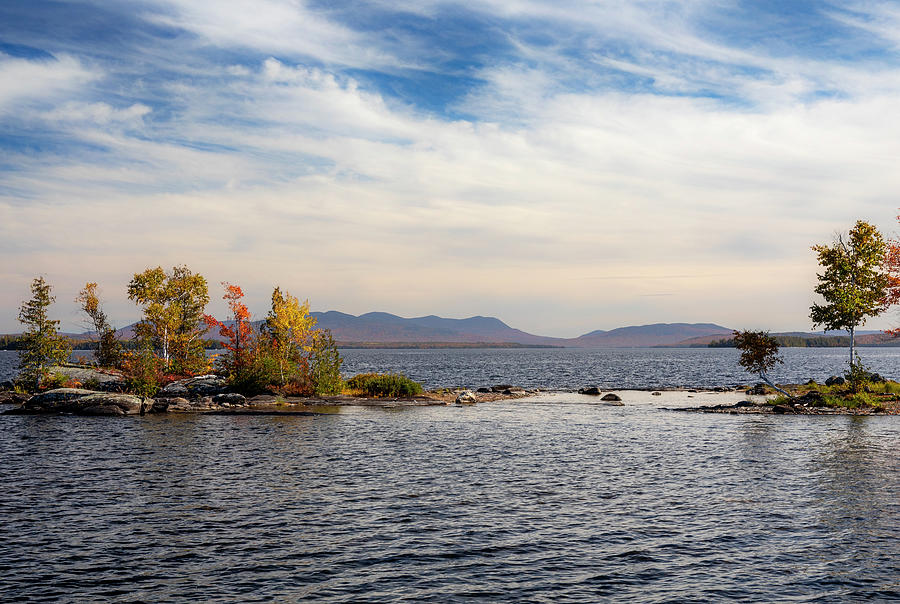Moosehead Lake From Rockwood Photograph by Dan Sproul