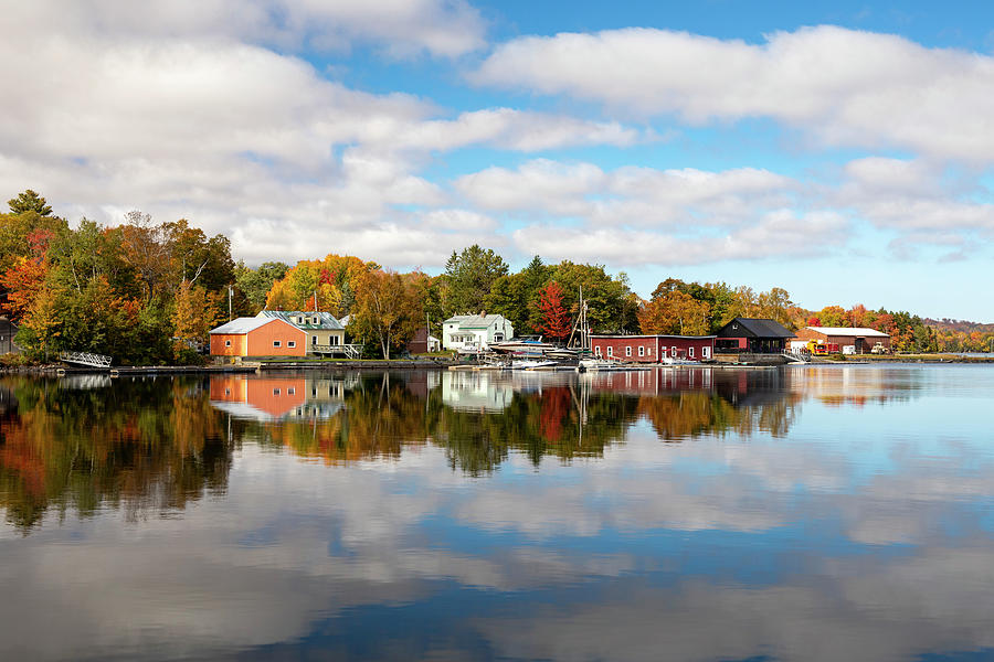 Moosehead Lake Reflections Greenville Maine Photograph by Dan Sproul