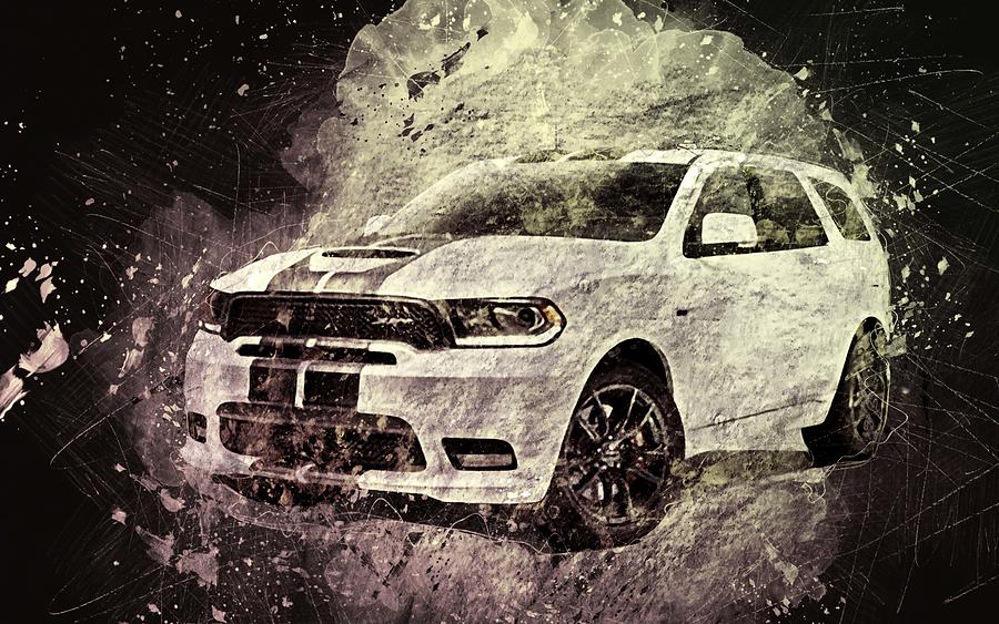 Mopar Performance Tuning Dodge Durango Srt 2018 Cars Digital Art by ...