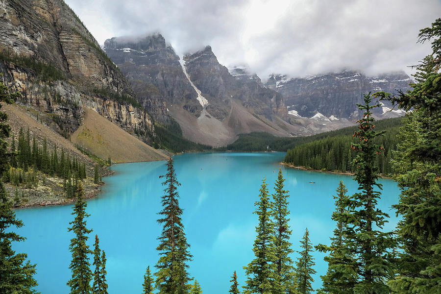 Banff National Park Photograph - Moraine Lake Morning by Dan Sproul