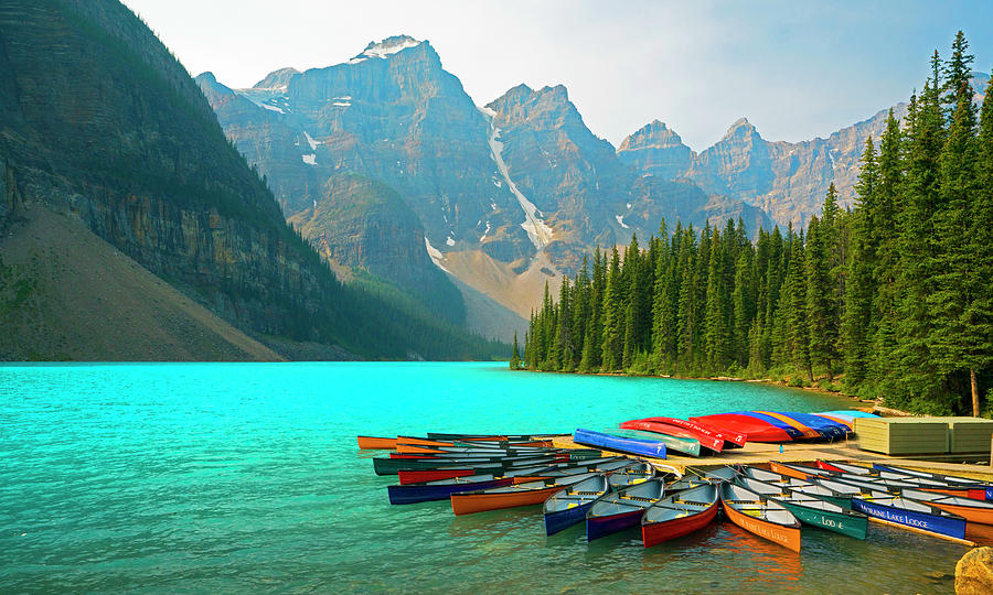 Moraine Lake Photograph by Rick Wilking