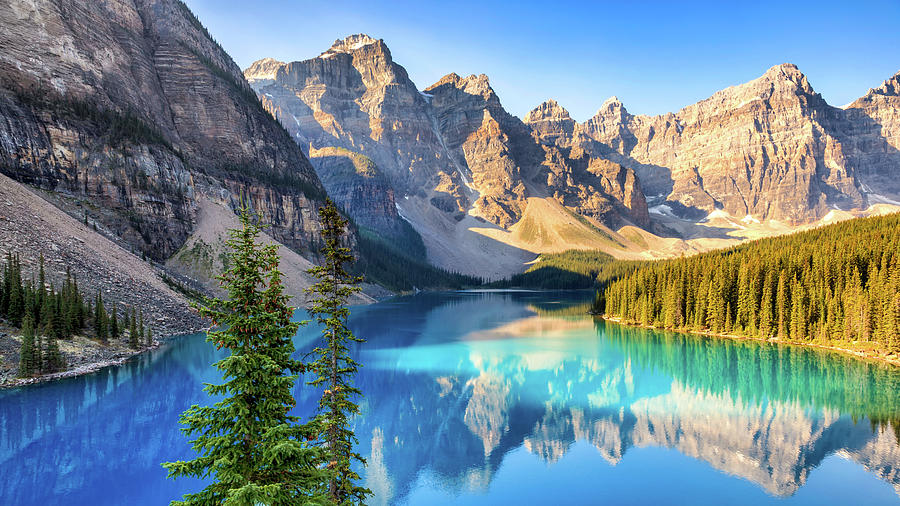 Moraine Lake Photograph by Steve Skinner | Fine Art America