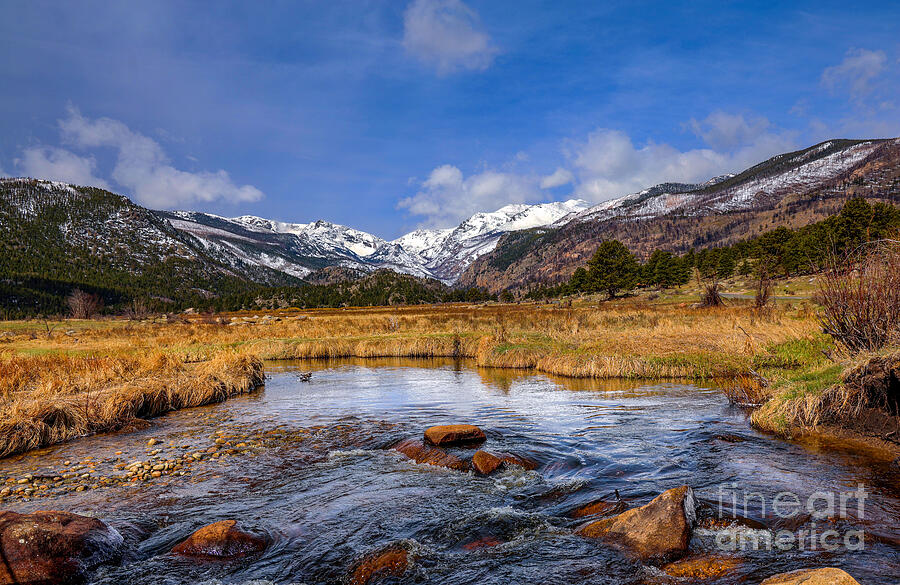 Moraine Park Rocky Mountains Photograph by Shirley Dutchkowski Moraine Park Rocky Mountains Photograph by Shirley Dutchkowski