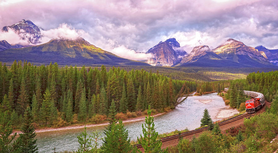 Morants Curve Train Photograph by Dan Sproul