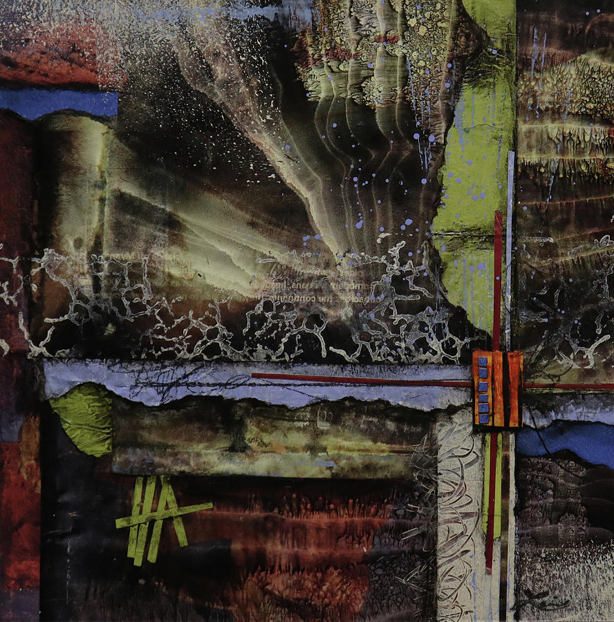 More is Always Revealed  Mixed Media by Laura Lein-Svencner