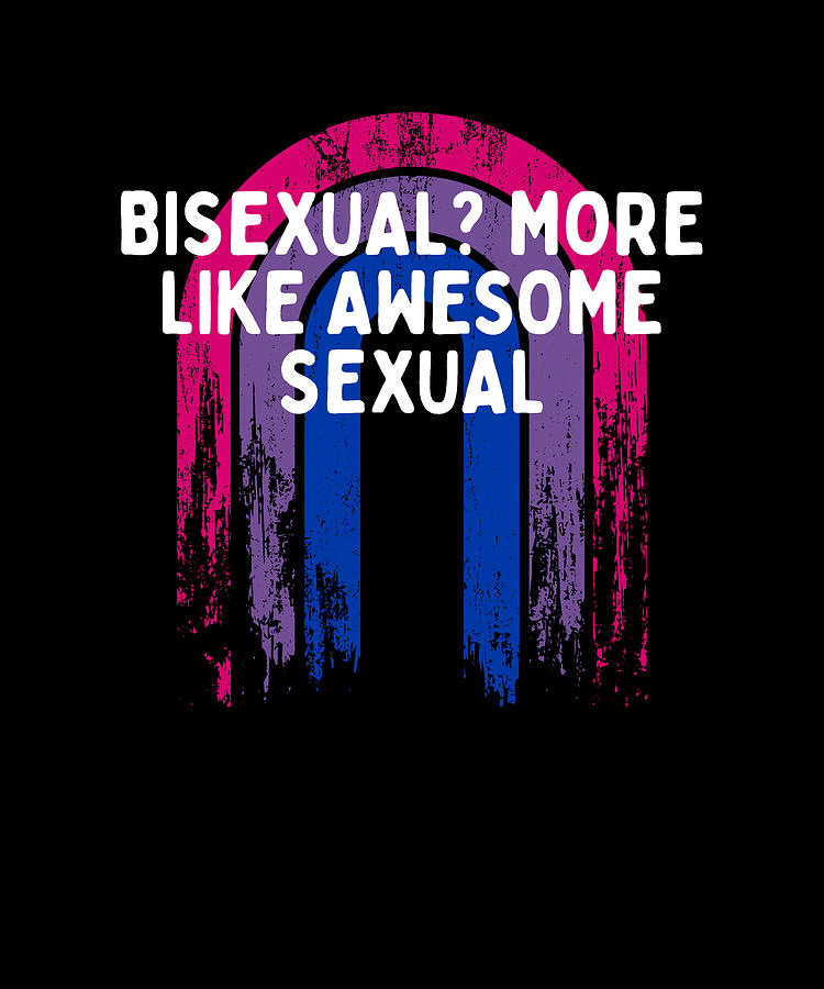 More Like Awesome Sexual Bisexual LGBTQ Bi Pride Digital Art By Maximus ...