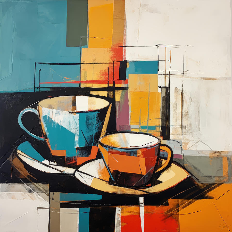 More Than Coffee - Buy Coffee Art Painting by Lourry Legarde