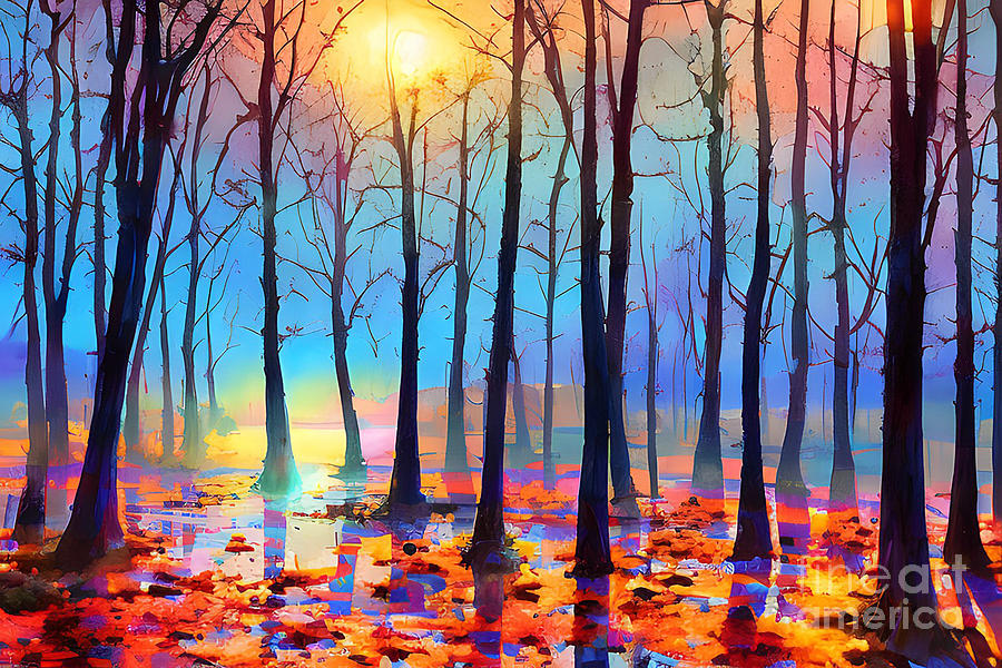 Sunset Painting - More Than Words by Mark Ashkenazi
