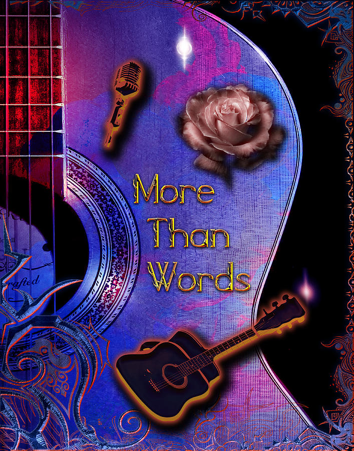 More Than Words Digital Art by Michael Damiani