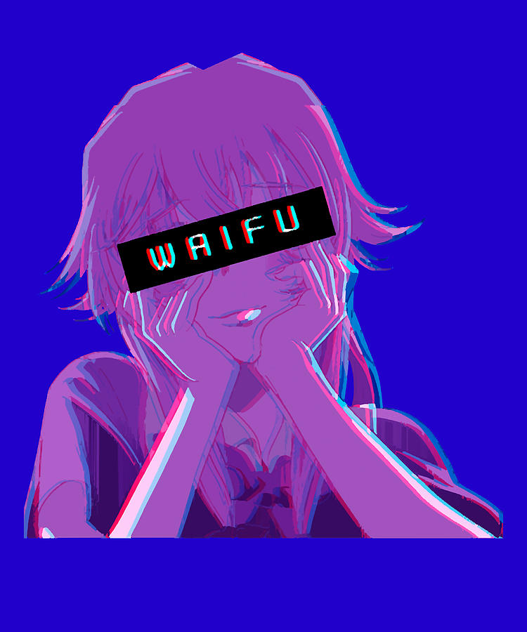 More Then Awesome Waifu Yuno Gasai Future Diaries Mirai Nikki Favorite  Graphic by Douxie Grimo