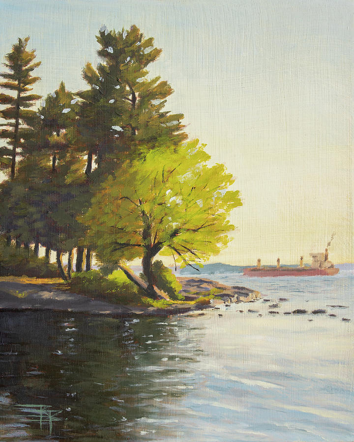 Morgan Island Evening Painting by Blayne Burnside | Fine Art America