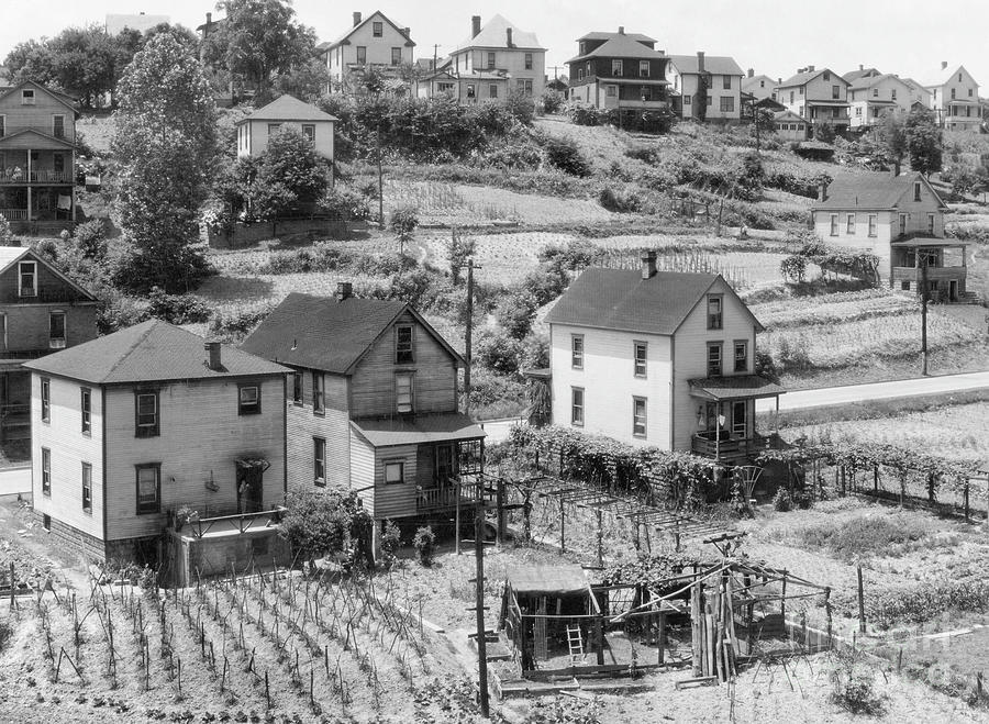 Morgantown, West Virginia, 1935 Photograph by Walker Evans