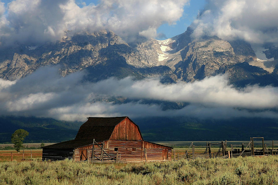 Mormon row grand teton national park photograph by adam grim pixels