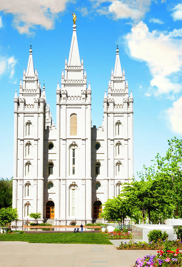 Mormon Temple Salt Lake City Photograph by Bob Pardue