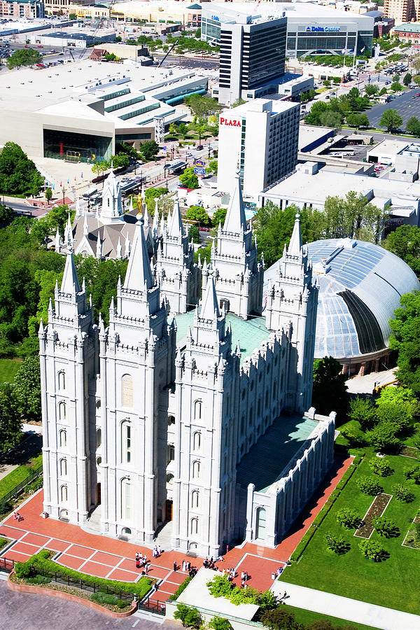 Mormon Temple Salt Lake City 2 Photograph by Bob Pardue