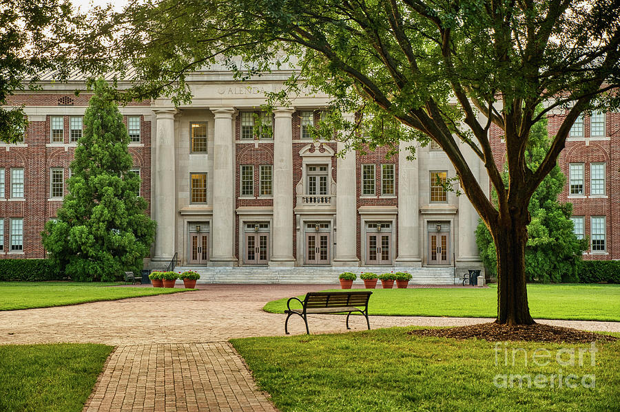 Morning at Davidson College Campus Photograph by Amy Dundon