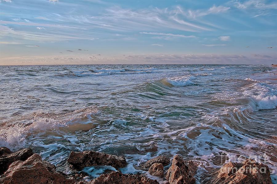 Morning at Fort Myers Beach  Photograph by John Kapusta