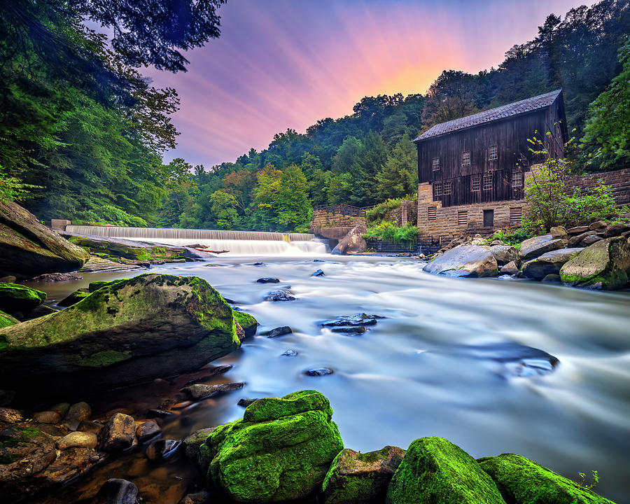 Morning at McConnells Mill Photograph by Andy Crawford