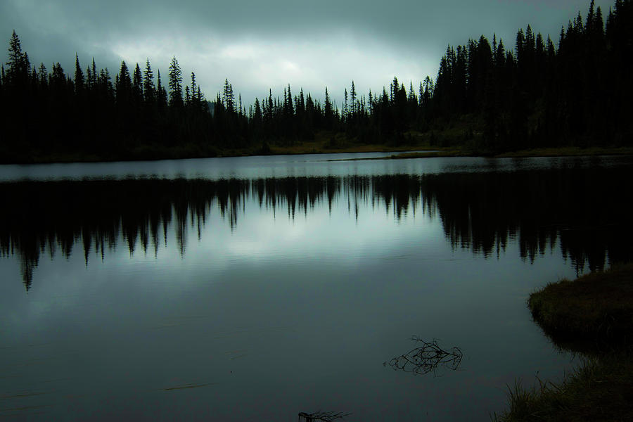 Morning at Reflection Lakes Photograph by Doug Scrima