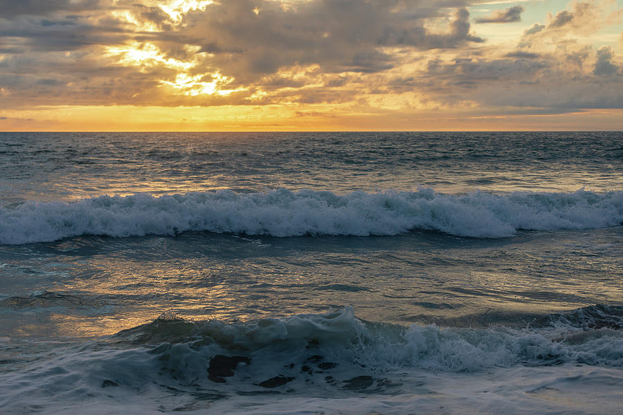 Morning at Sandbridge Beach Photograph by Rachel Morrison