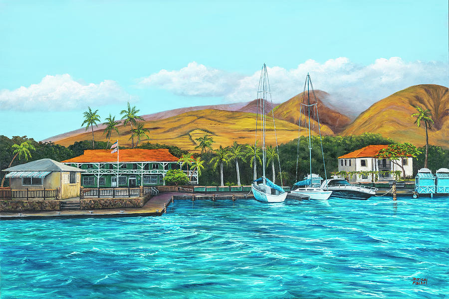 Morning At The Harbor Painting by Darice Machel McGuire