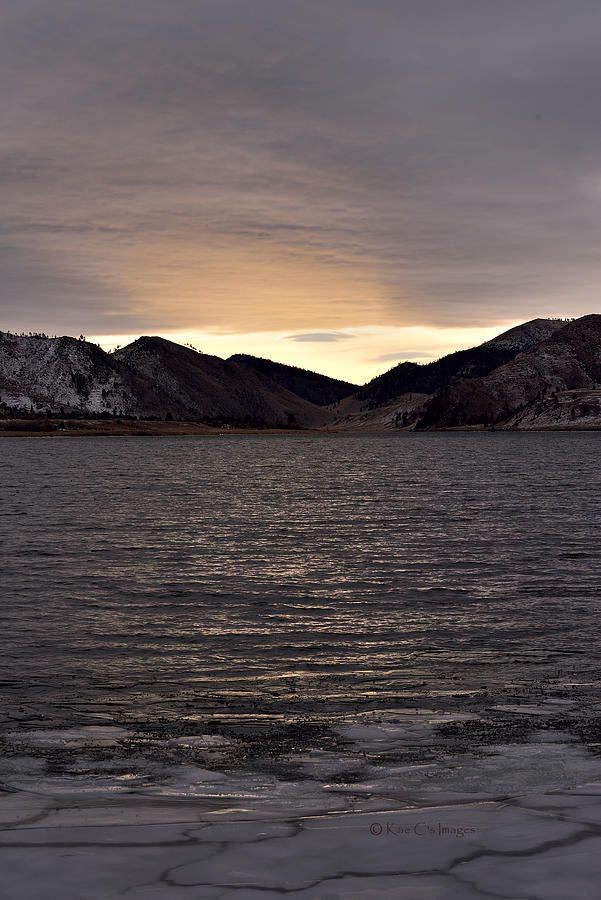 Morning at the Icy Inlet Photograph by Kae Cheatham
