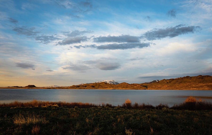 Morning at Wildhorse Reservoir Photograph by Ron Long Ltd Photography