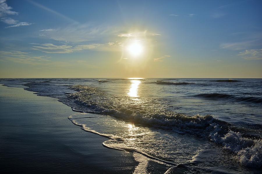 Morning Beach Photograph by Addison Likins