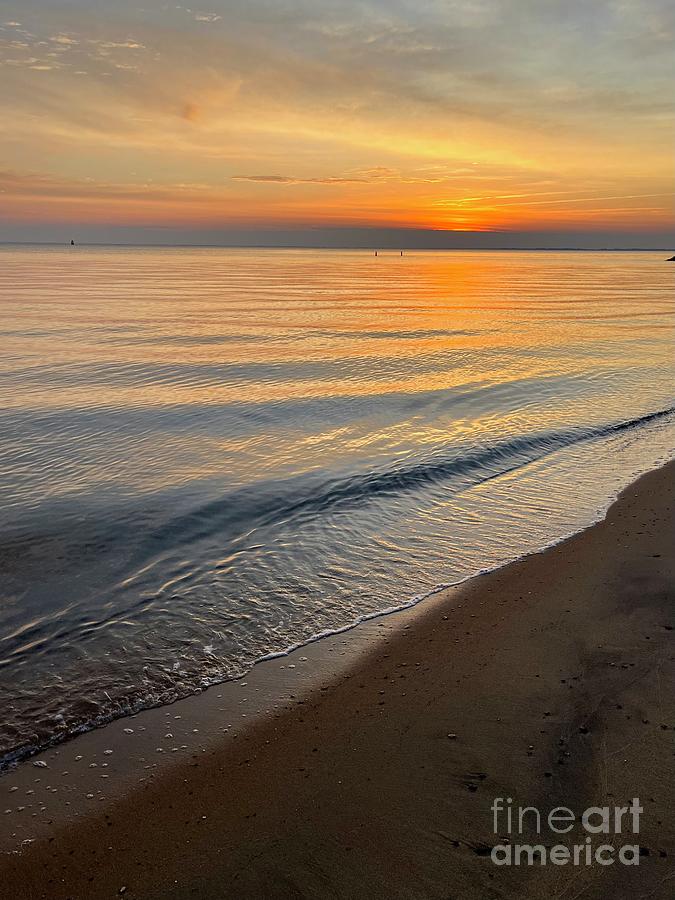Morning Beach on the Chesapeake Photograph by Maryland Outdoor Life