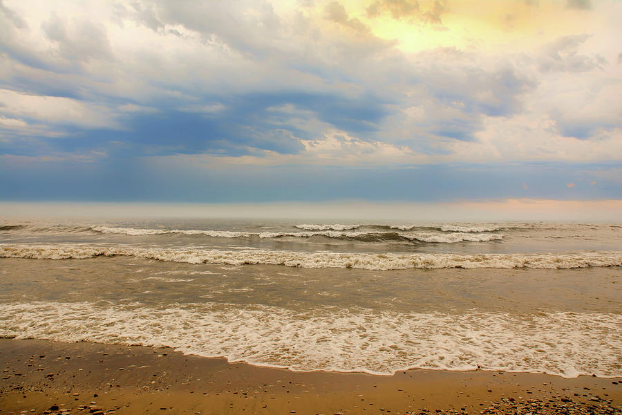 Morning Beach Scene Photograph by Patti Raine | Fine Art America