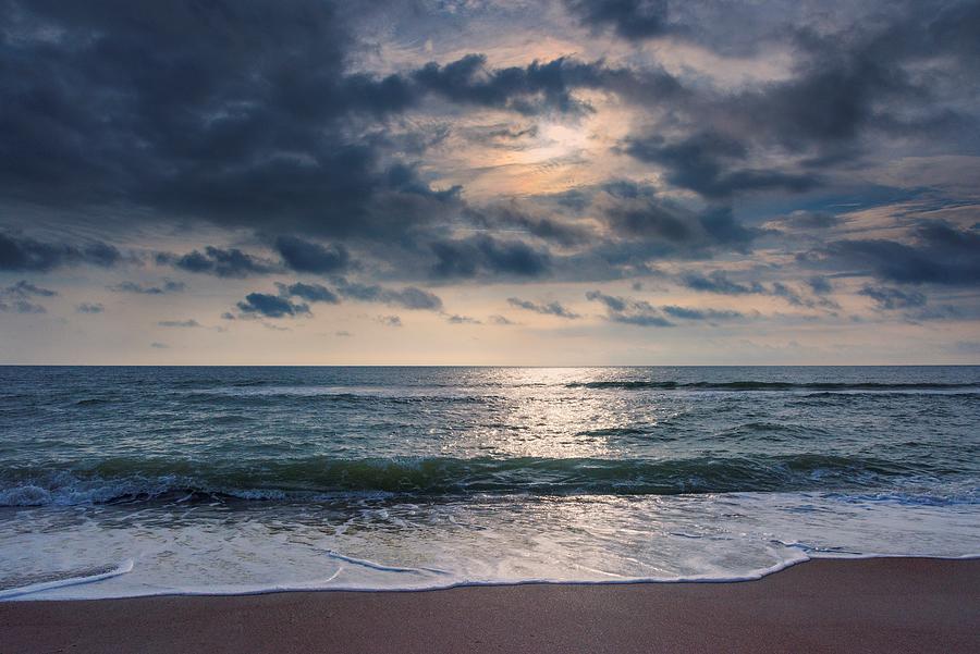 Morning Beach Stroll Photograph by Morris McClung