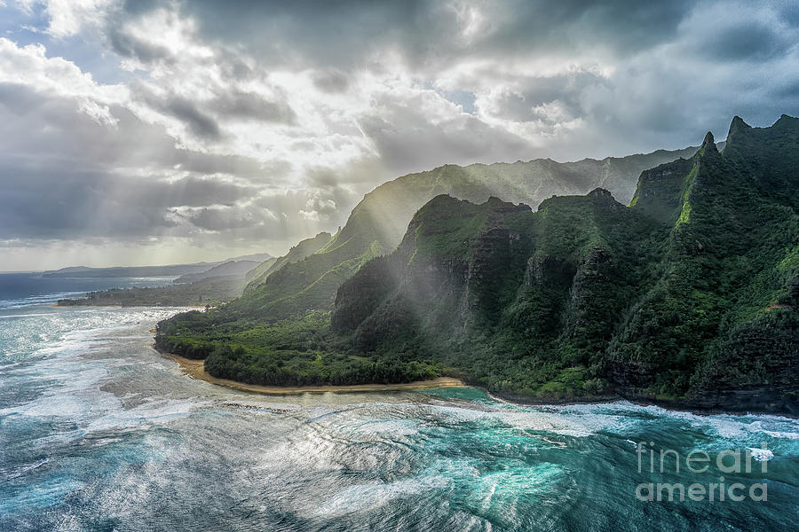 Kauai Photograph - Morning Bliss by Kasra Rassouli Kauai Photograph - Morning Bliss by Kasra Rassouli