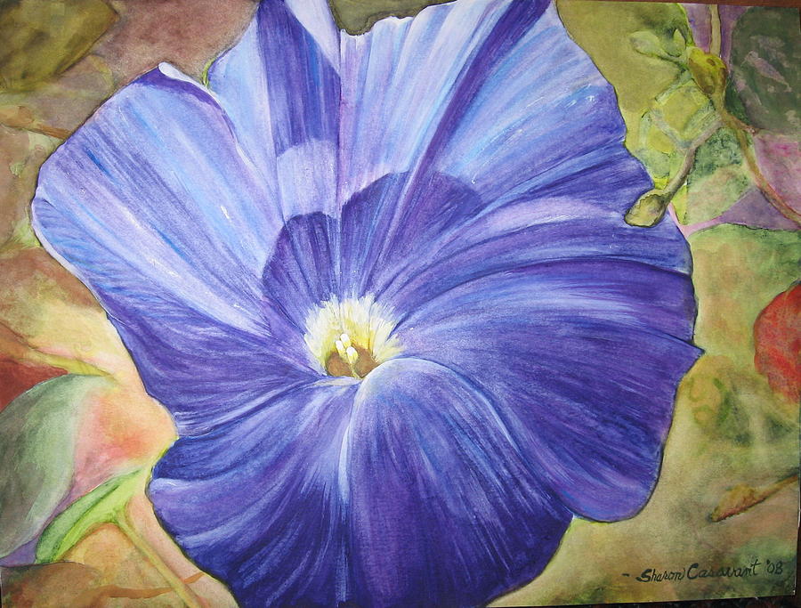 Morning Bloom Painting by Sharon Casavant