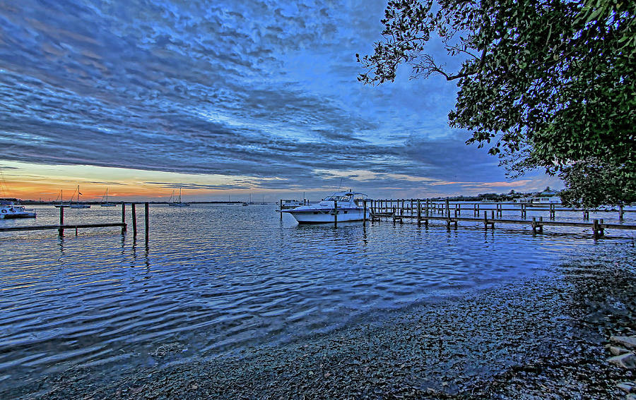 Morning Blues Photograph by HH Photography of Florida