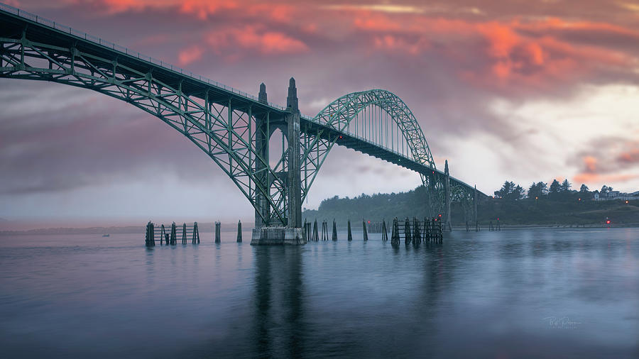 Morning Bridge 092021 Photograph by Bill Posner
