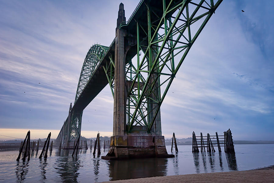 Morning Bridge Photograph by Bill Posner