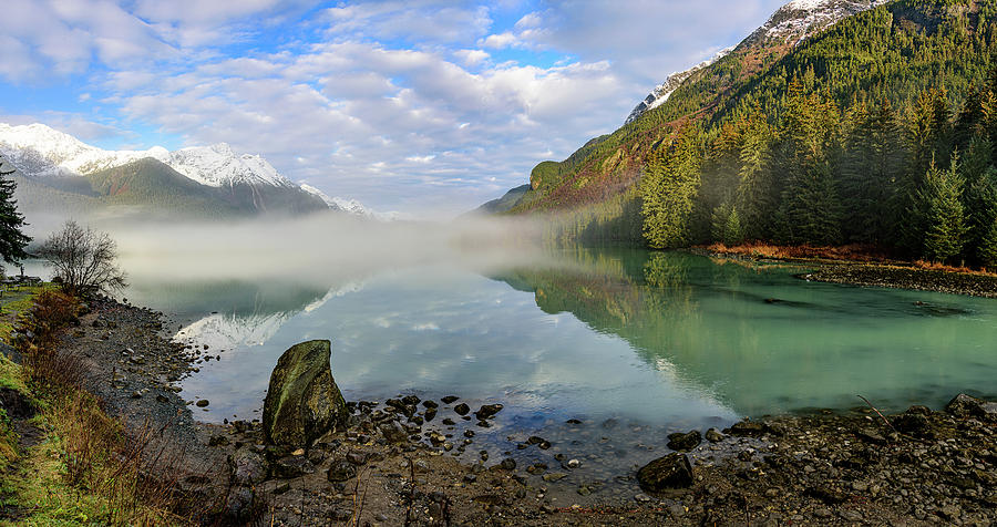Morning Chilkoot Lake by John Wilkinson Morning Chilkoot Lake by John Wilkinson