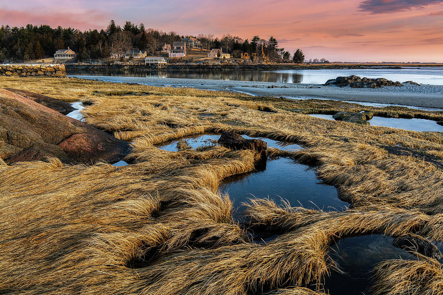 Nature Photograph - Morning, Conomo Pt. Essex MA. by Michael Hubley
