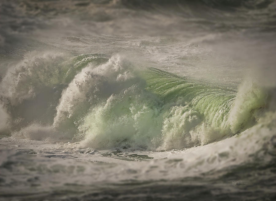 Morning Cyrstal Wave Photograph by Bill Posner