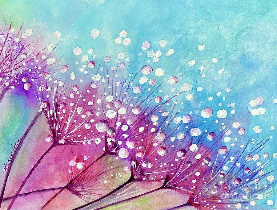 Morning Dew Painting by Karen Ann