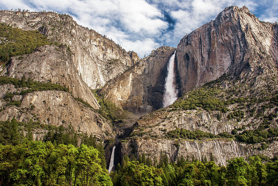 Morning Falls On Yosemite Photograph